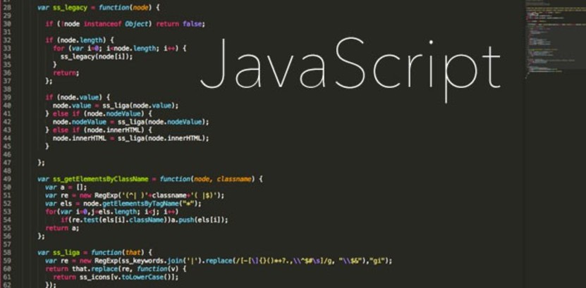 JavaScript Logo and Code